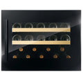 Dunavox Spirit DVS-19.50B 19 bottle integrated wine fridge – Black