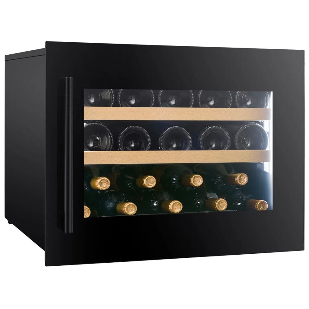 Dunavox Spirit DVS-19.50B 19 bottle integrated wine fridge – Black
