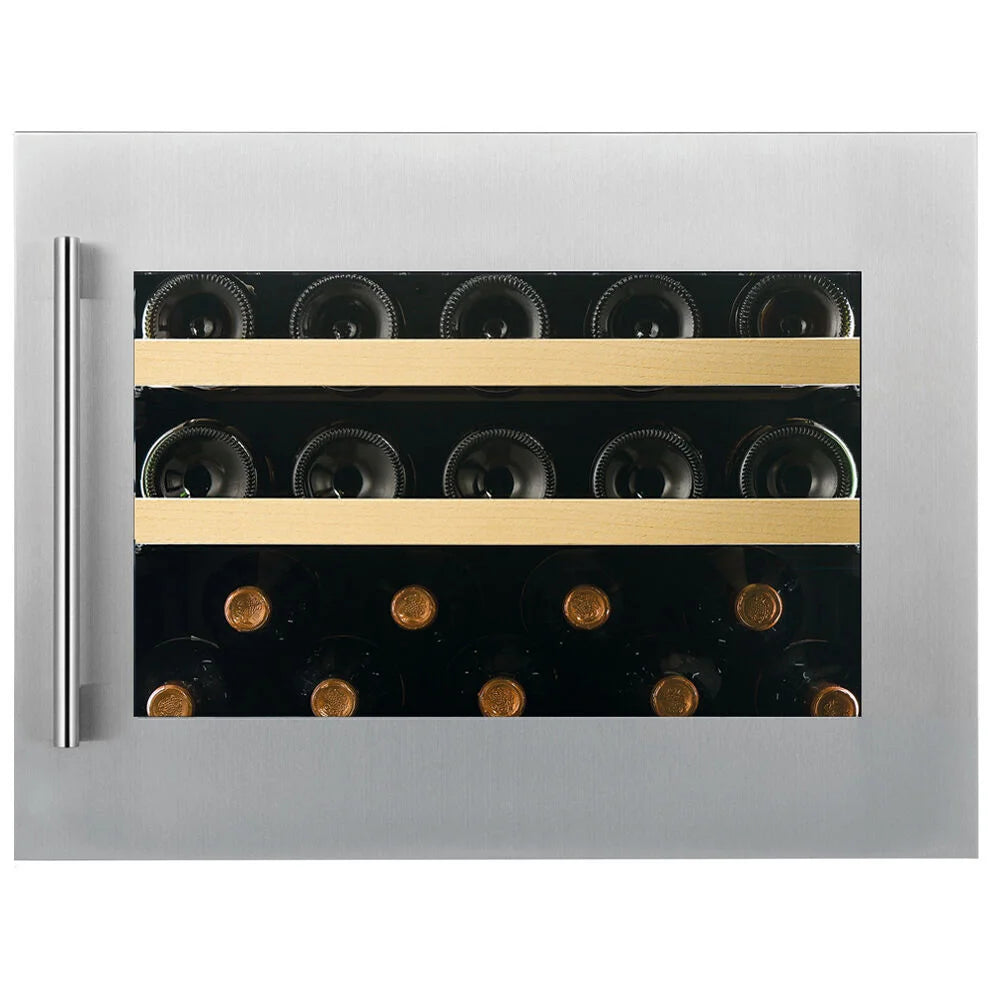 Dunavox Spirit DVS-19.50SS 19 bottle integrated wine fridge – Stainless steel
