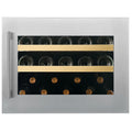 Dunavox Spirit DVS-19.50SS 19 bottle integrated wine fridge – Stainless steel