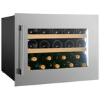 Dunavox Spirit DVS-19.50SS 19 bottle integrated wine fridge – Stainless steel