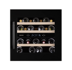 Dunavox Spirit DVS-25.65DB 25 bottle integrated wine fridge – Black