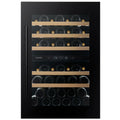 Dunavox Spirit DVS-44.120DB 44 bottle integrated wine fridge – Black