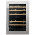 Dunavox Spirit DVS-44.120DSS 44 bottle integrated wine fridge – Stainless steel