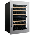 Dunavox Spirit DVS-44.120DSS 44 bottle integrated wine fridge – Stainless steel