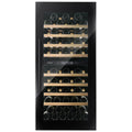 Dunavox Spirit DVS-70.185DB 70 bottle integrated wine fridge – Black