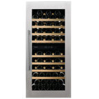 Dunavox Spirit DVS-70.185DSS 70 bottle integrated wine fridge – Stainless steel