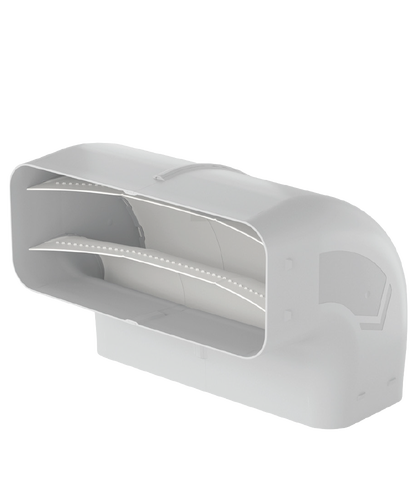 Fisher & Paykel E90V222X89 Vertical Elbow, 90°