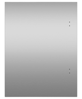 Fisher & Paykel RD6009L Solid Stainless Left-Hinge Door Panel for Integrated Undercounter Wine & Beverage, 60cm