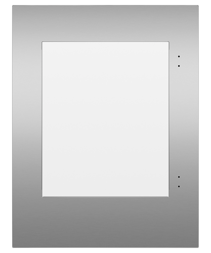 Fisher & Paykel RD6009VL Framed Stainless Left-Hinge Door Panel for Integrated Undercounter Wine & Beverage, 60cm