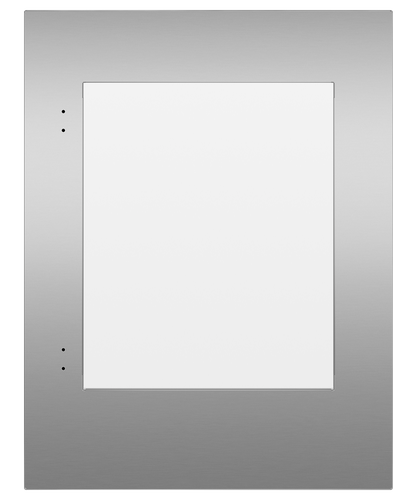 Fisher & Paykel RD6009VR Framed Stainless Right-Hinge Door Panel for Integrated Undercounter Wine & Beverage, 60cm