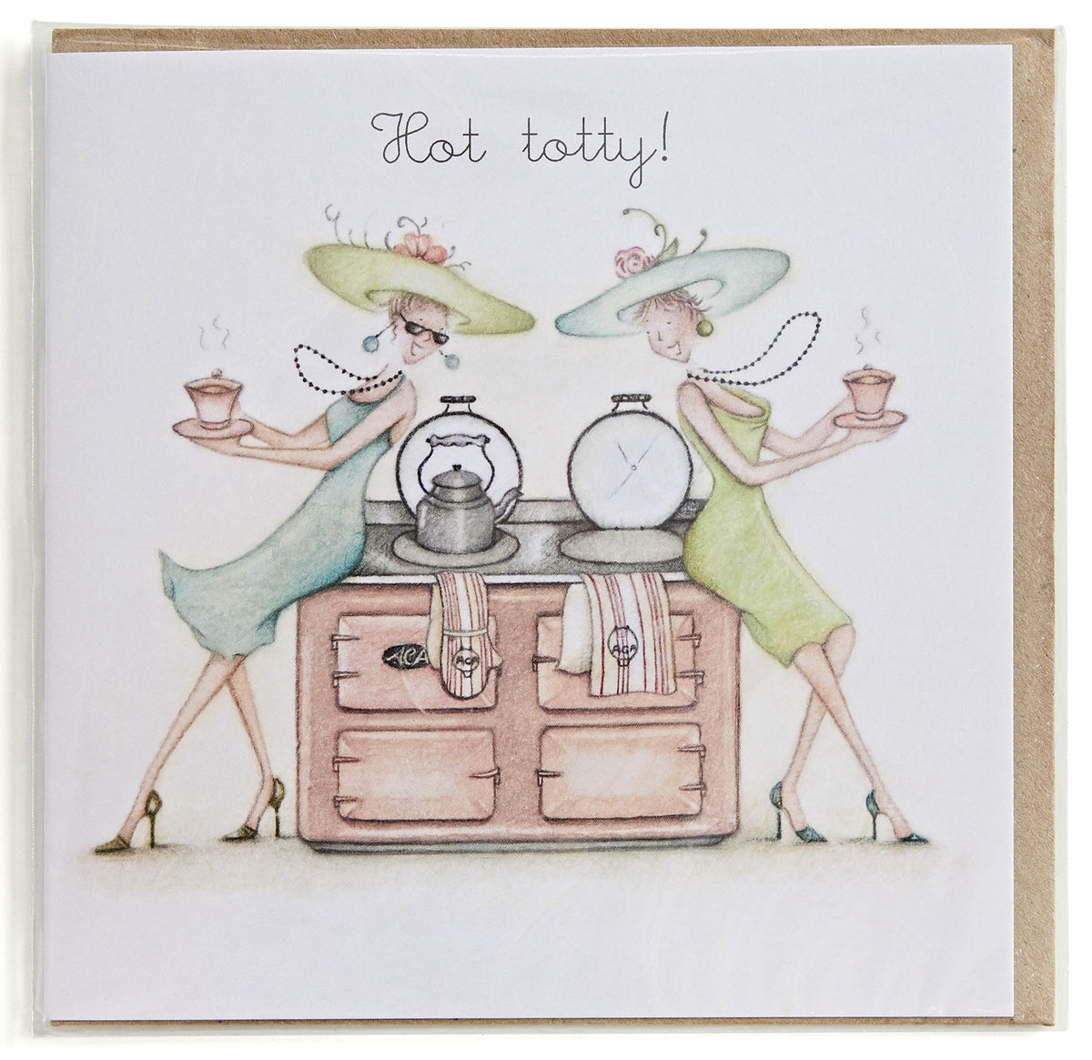 AGA Hot Totty Greetings Card