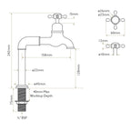 Bidbury & Co Caswell Kitchen Tap