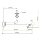 Bidbury & Co Oakridge Pot Filler