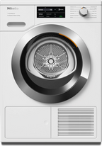 Miele TEL785 WP Freestanding Dryer in Lotus White - Chrome Door – image 2