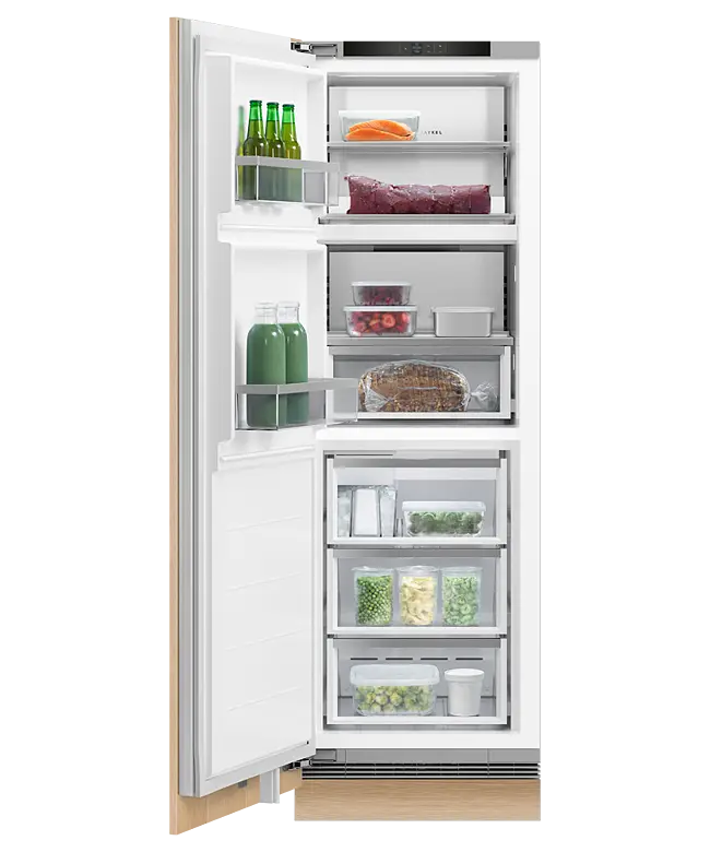 Fisher & Paykel RS6019F3LJ1 60cm Series 9 Integrated Triple Zone Freezer