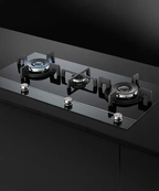 Fisher & Paykel CG903DNGGB4 90cm Series 9 3 Burner Gas Hob