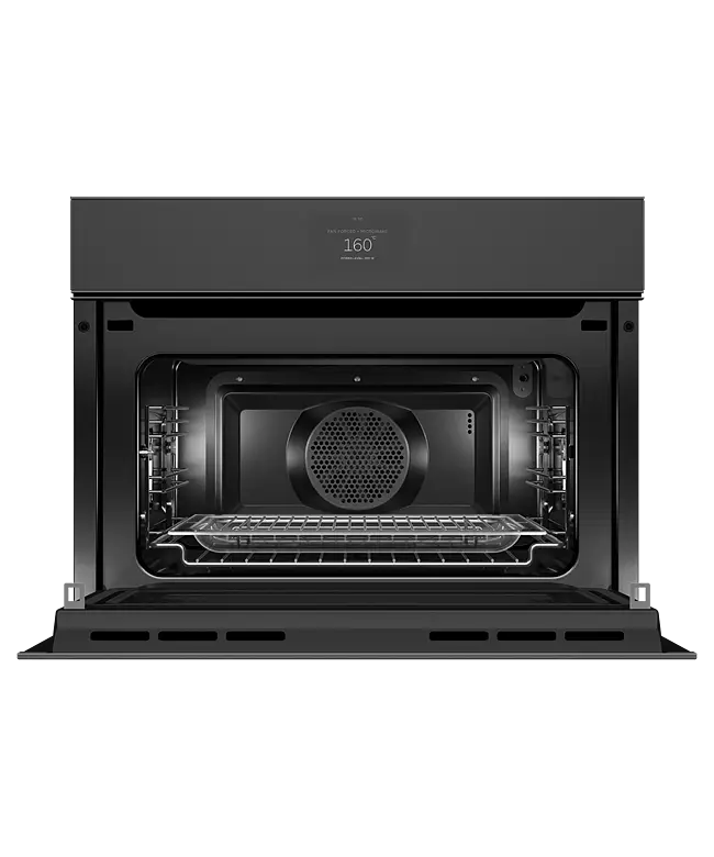 Fisher & Paykel OM60NMTNB1 60cm Series 9 Minimal Handleless Compact Combi-Microwave Oven