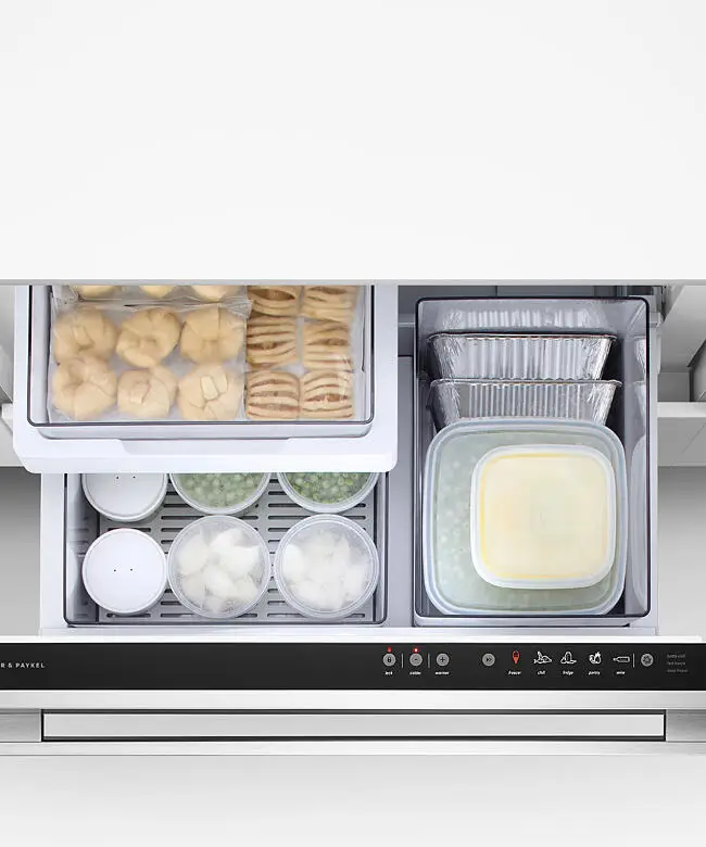 Fisher & Paykel RB9064S1 90cm Series 9 Integrated CoolDrawer™ Multi-temperature Drawer