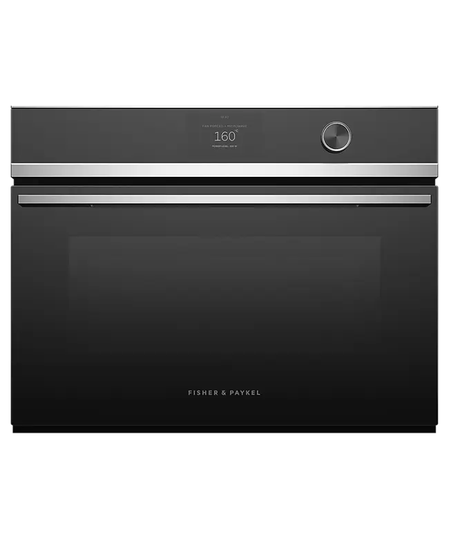 Fisher & Paykel OM60NDTDX1 60cm Series 9 Contemporary Compact Combi-Microwave Oven