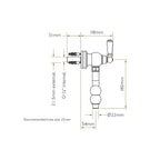 Bidbury & Co Oakridge Pot Filler