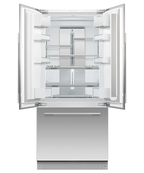 Fisher & Paykel RS80AU3 80cm Series 7 Integrated French Door Refrigerator Freezer