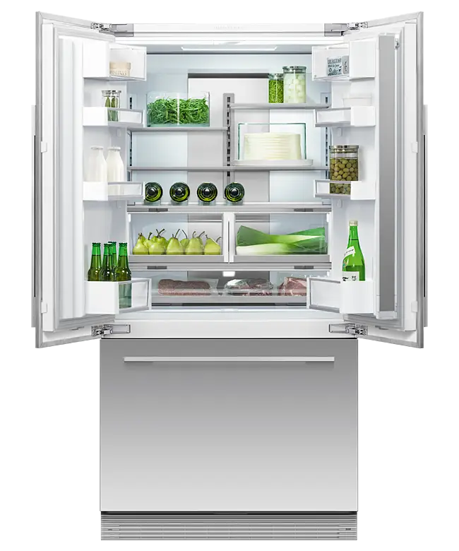 Fisher & Paykel RS90AU3 90cm Series 7 Integrated French Door Refrigerator Freezer