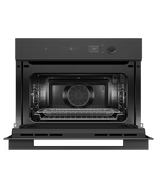 Fisher & Paykel OM60NMLB1 60cm Series 7 Minimal Compact Combi-Microwave Oven