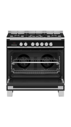 Fisher & Paykel OR90SCG4B1 90cm Series 7 Classic Dual Fuel 5 Burner Freestanding Cooker