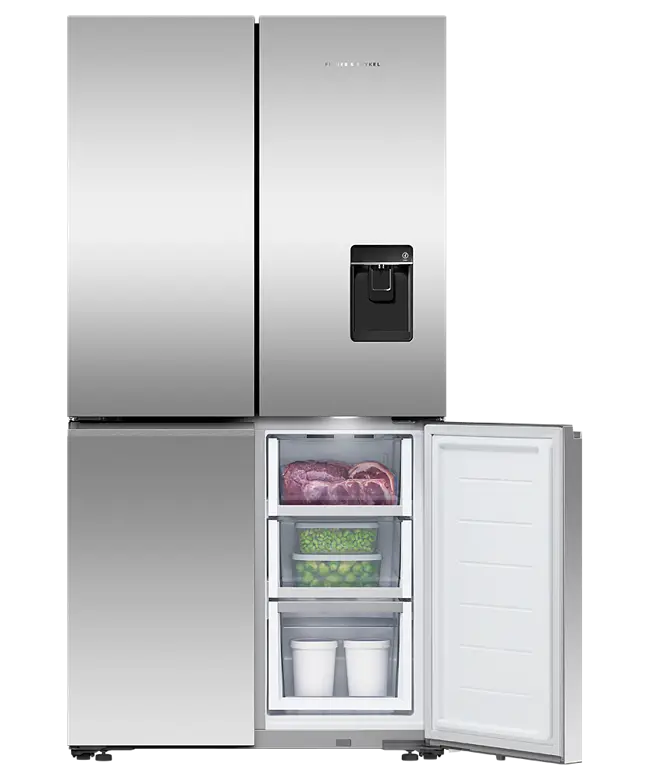 Fisher & Paykel RF605QNUVX1 538L Series 7 Quad Door Refrigerator Freezer