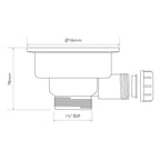 Bidbury & Co 3.5" Traditional Waste