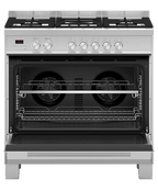 Fisher & Paykel OR90SDG4X1 90cm Series 7 Contemporary Dual Fuel 5 Burner Freestanding Cooker