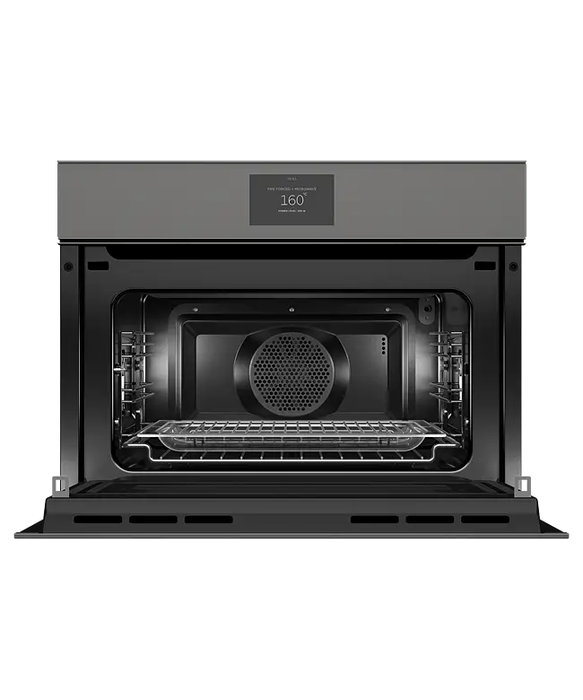 Fisher & Paykel OM60NMTNG1 60cm Series 9 Minimal Handleless Compact Combi-Microwave Oven