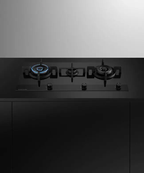 Fisher & Paykel CG903DLPGB4 90cm Series 9 3 Burner Gas Hob
