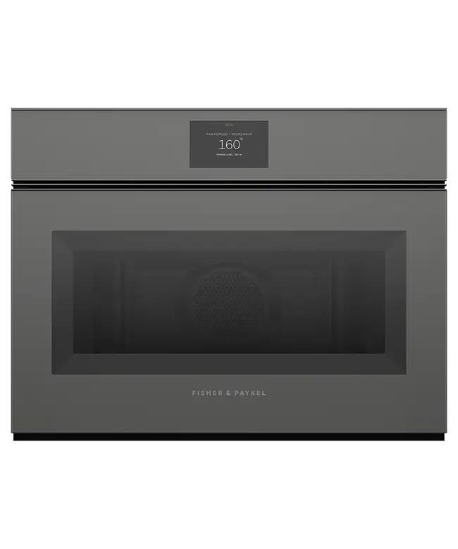 Fisher & Paykel OM60NMTNG1 60cm Series 9 Minimal Handleless Compact Combi-Microwave Oven