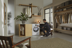 Miele TEL785 WP Freestanding Dryer in Lotus White - Chrome Door – image 6
