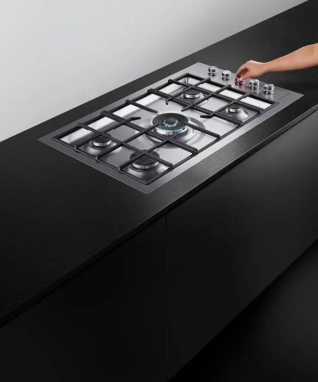 Fisher & Paykel CG905DWLPFCX3 90cm Series 9 5 Burner Gas Hob