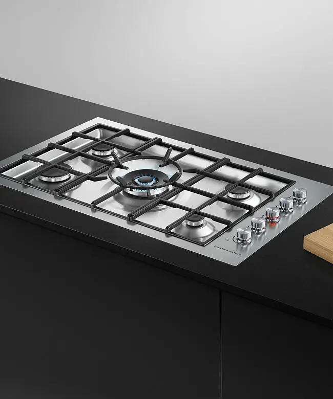 Fisher & Paykel CG905DWNGFCX3 90cm Series 9 5 Burner Gas Hob