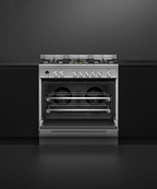 Fisher & Paykel OR90SDG6X1 90cm Series 9 Contemporary 5 Burner Dual Fuel Pyrolytic Freestanding Cooker