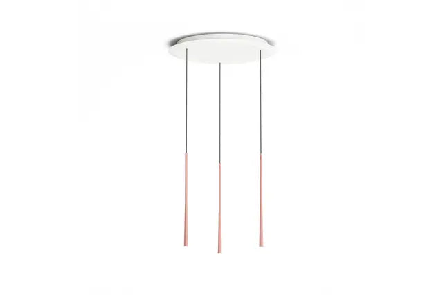 Bora Stars Pendant Light 3-Light Circular, Rose Gold
