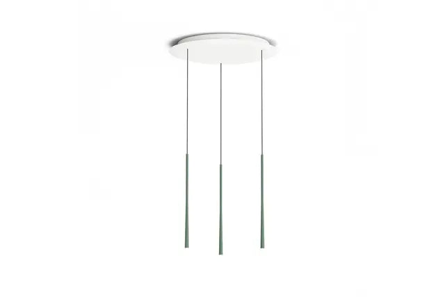 Bora Stars Pendant Light 3-Light Circular, Moss Green