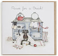 AGA Paws for a Break Greetings Card