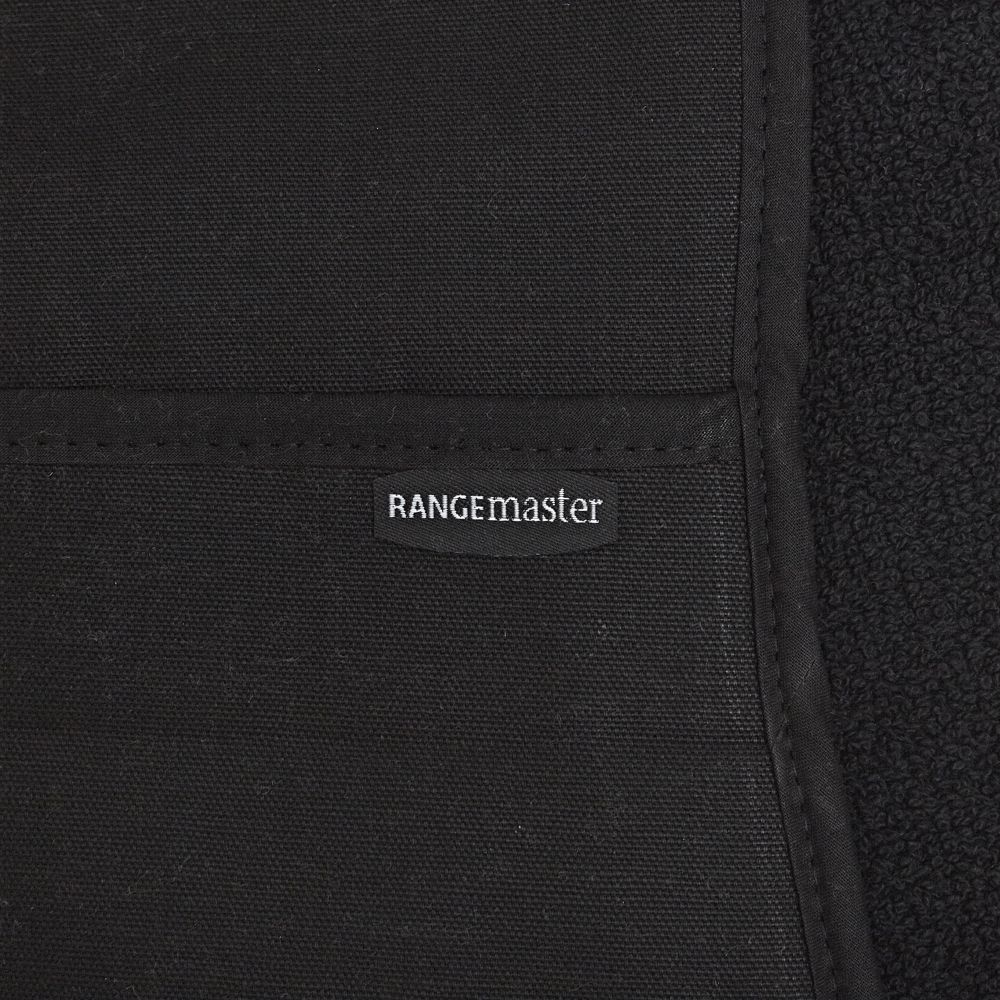 Rangemaster Double Oven Glove: Black