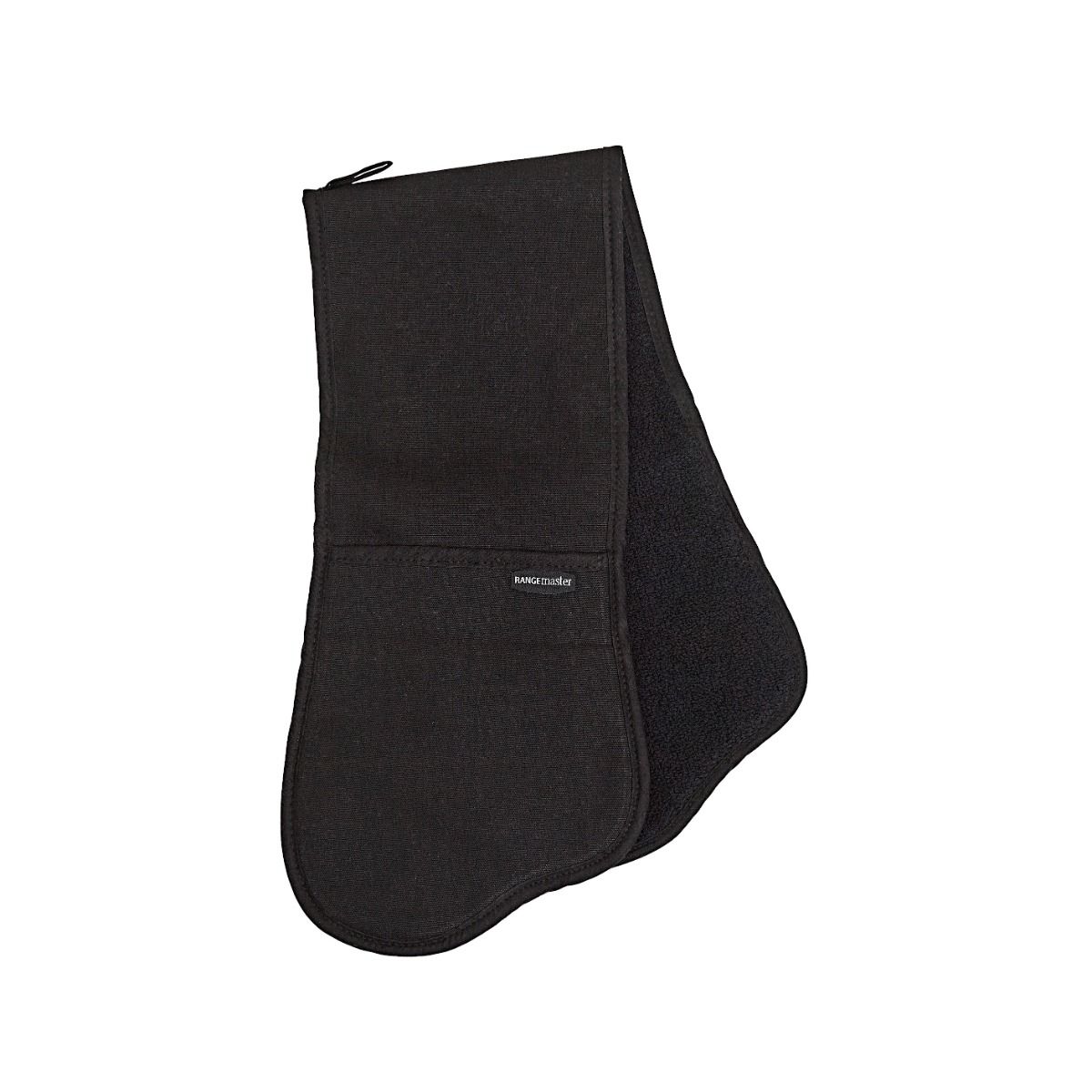 Rangemaster Double Oven Glove: Black