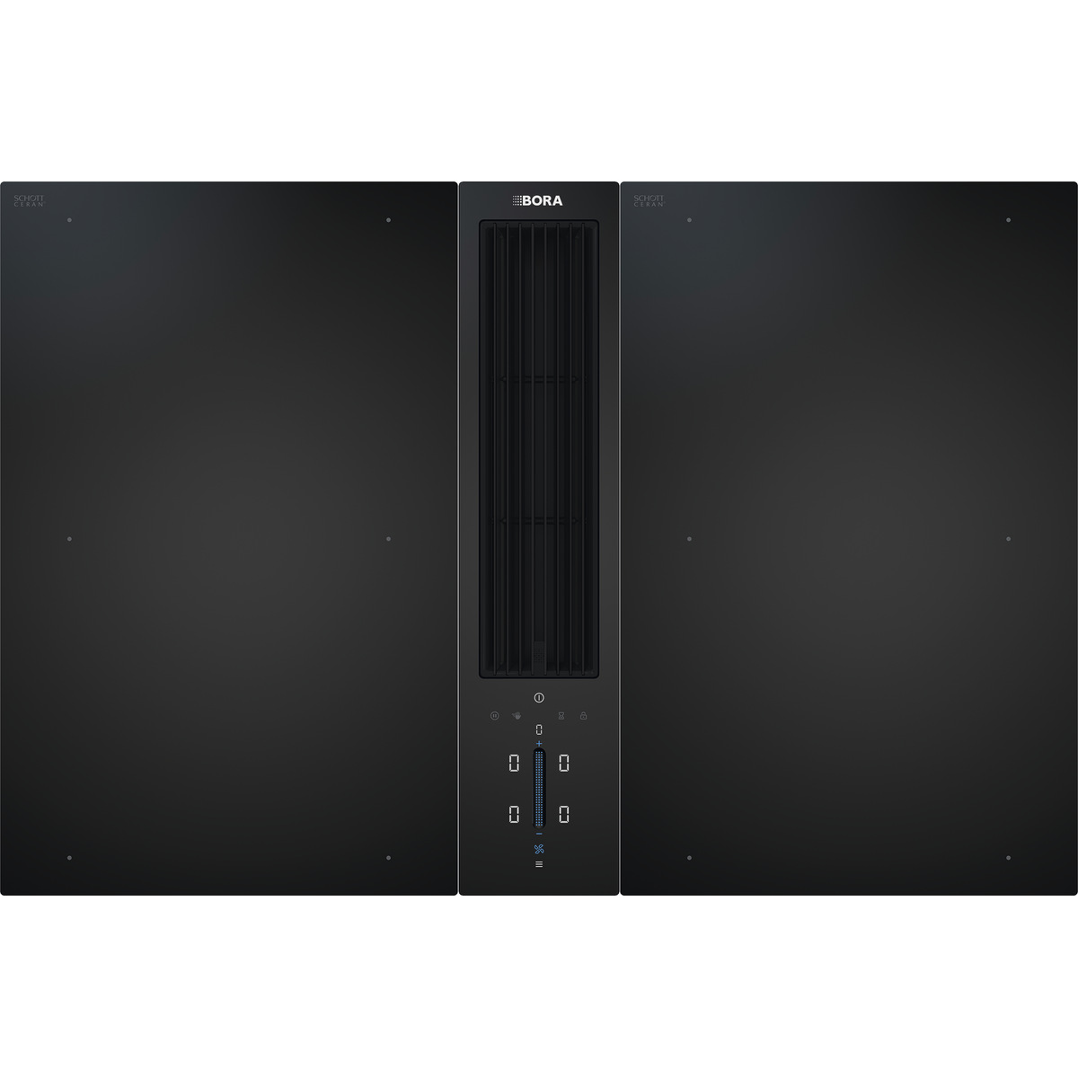 Bora Classic 2.0 Set Surface Induction All Black (1xckase2ab, 2xckfi)