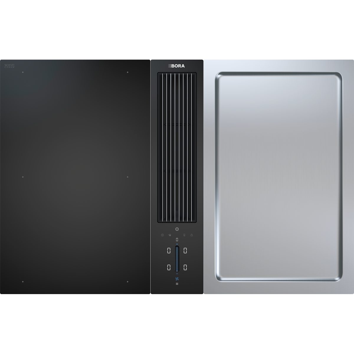 Bora Classic 2.0 Set Surface Induction Tepan (1xckase2, 1xckfi, 1xckt)