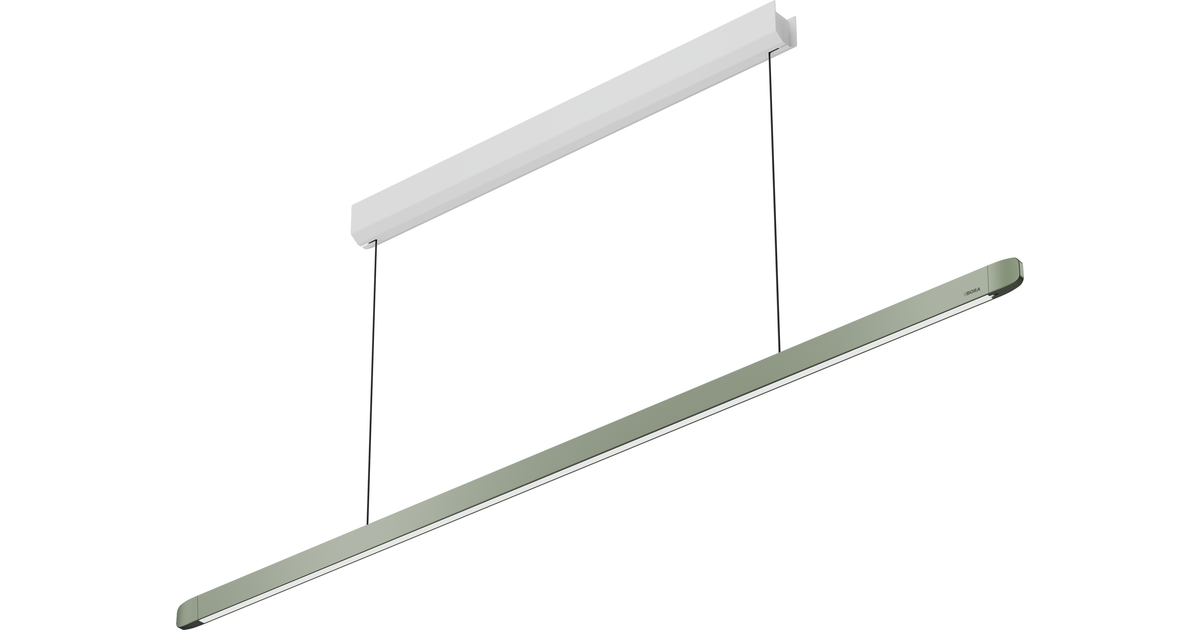 Bora Horizon Pendant Light Fixed - Moss Green