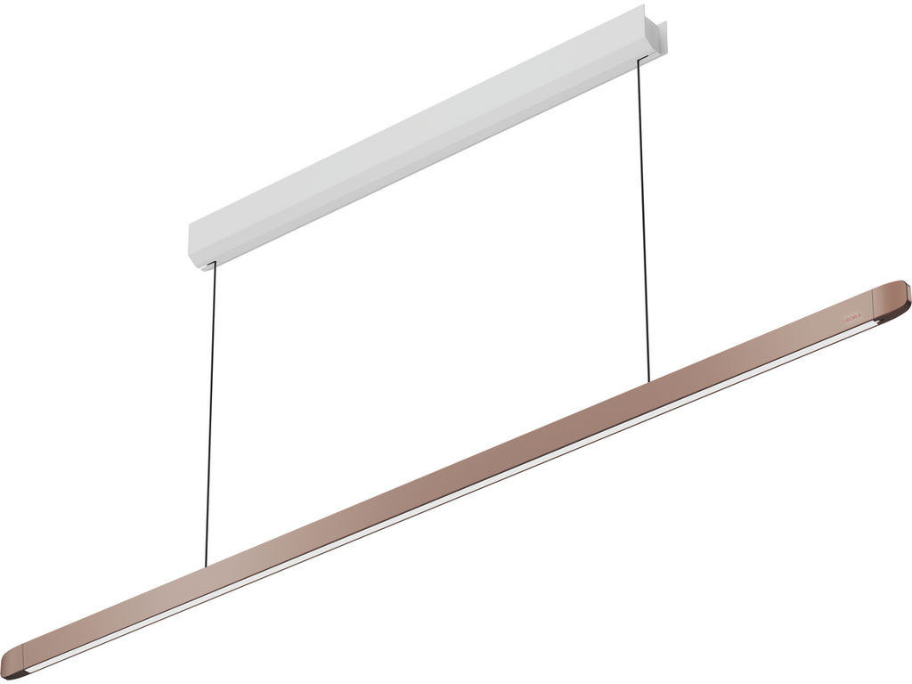 Bora Horizon Pendant Light Fixed - Rose Gold