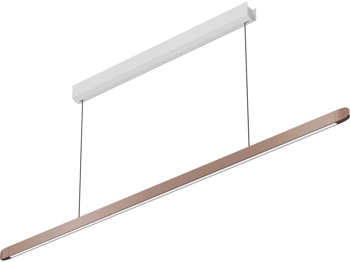 Bora Horizon Pendant Light Fixed - Rose Gold