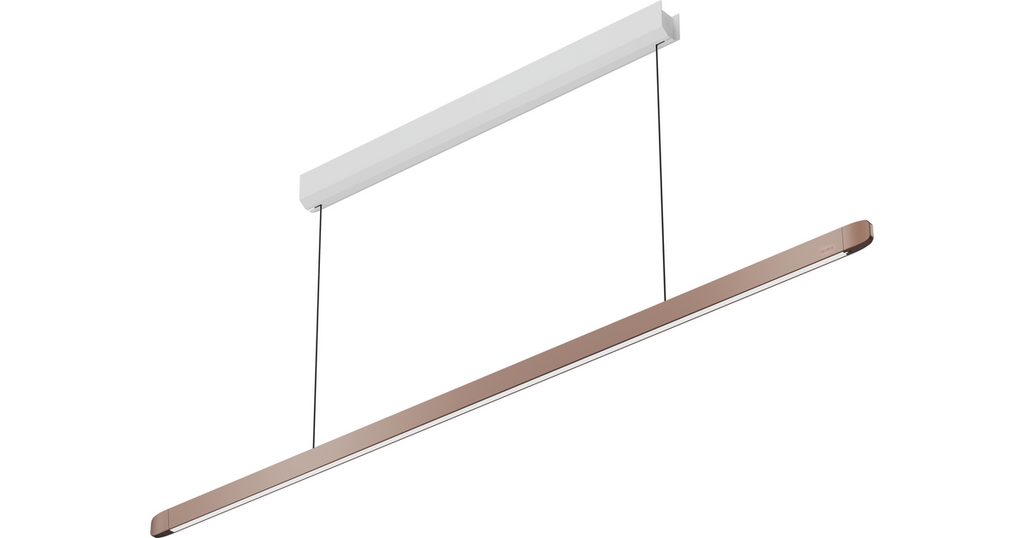 Bora Horizon Pendant Light Fixed - Rose Gold